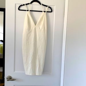 Lulus white bodycon dress